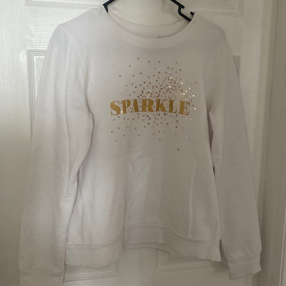 “Sparkle” Holiday Crew Neck